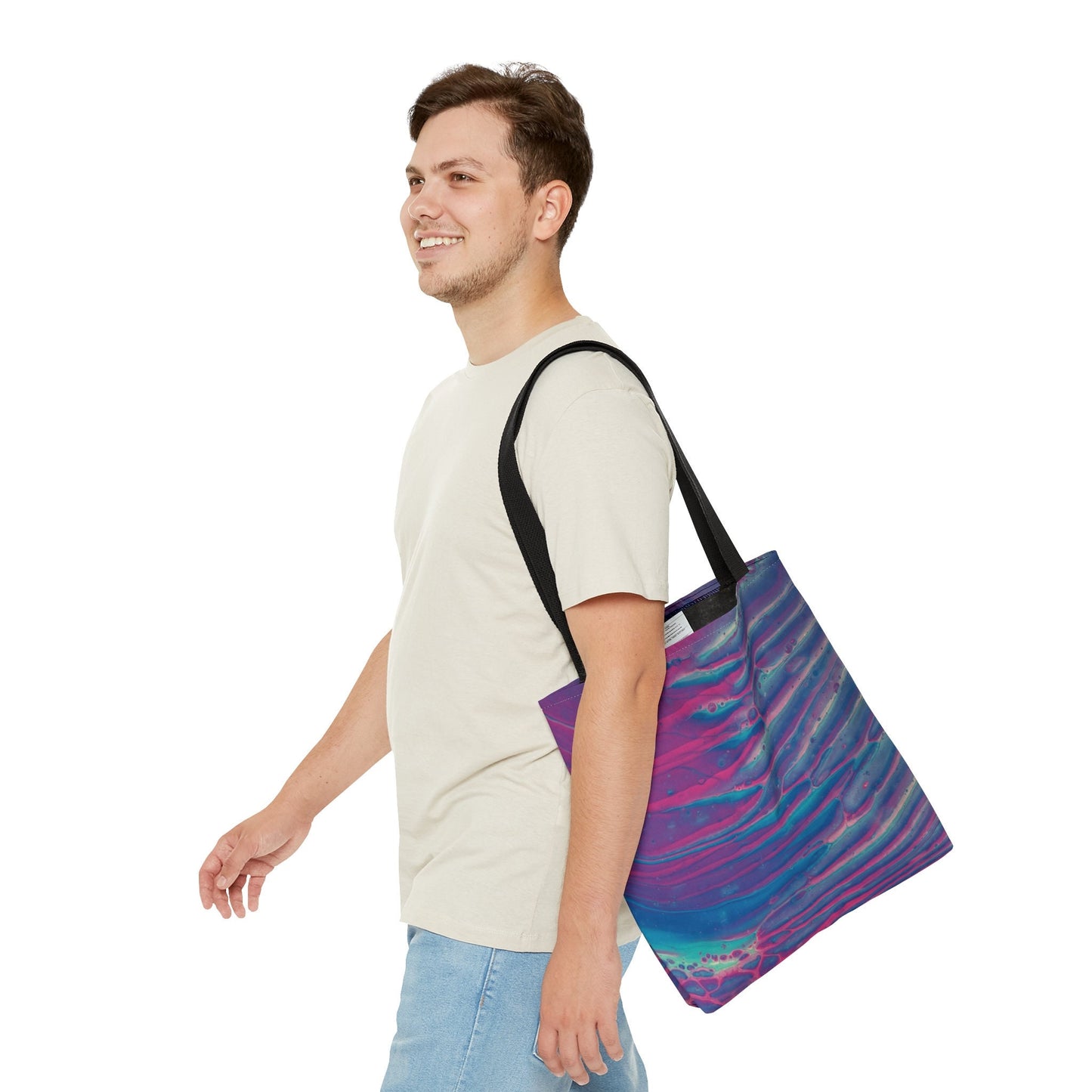 Sunset Waves Tote Bag